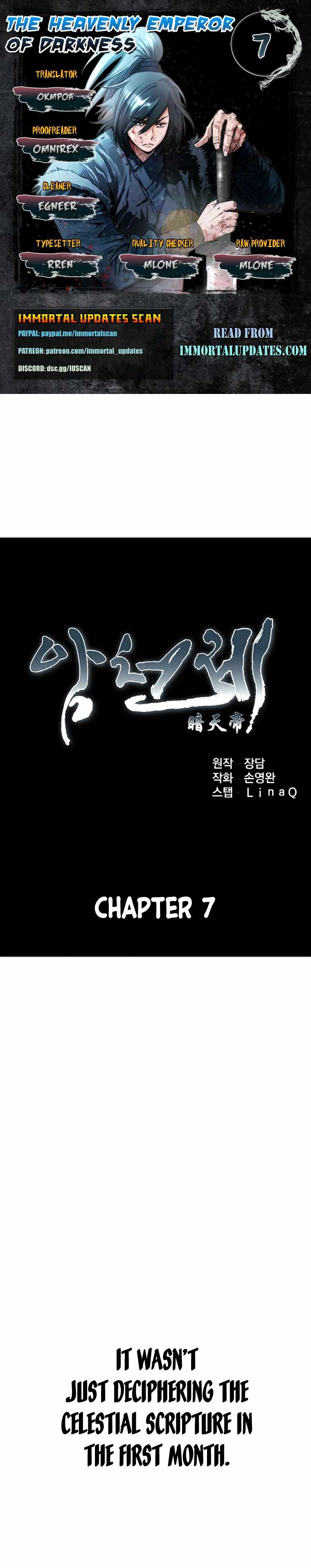 The Heavenly Emperor of Darkness Chapter 7 1